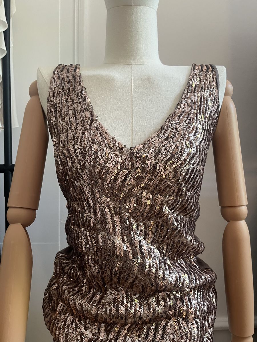Top: Sparkling Sequin Tank Top  – Usato da Zürich venduto da Melina.A 1