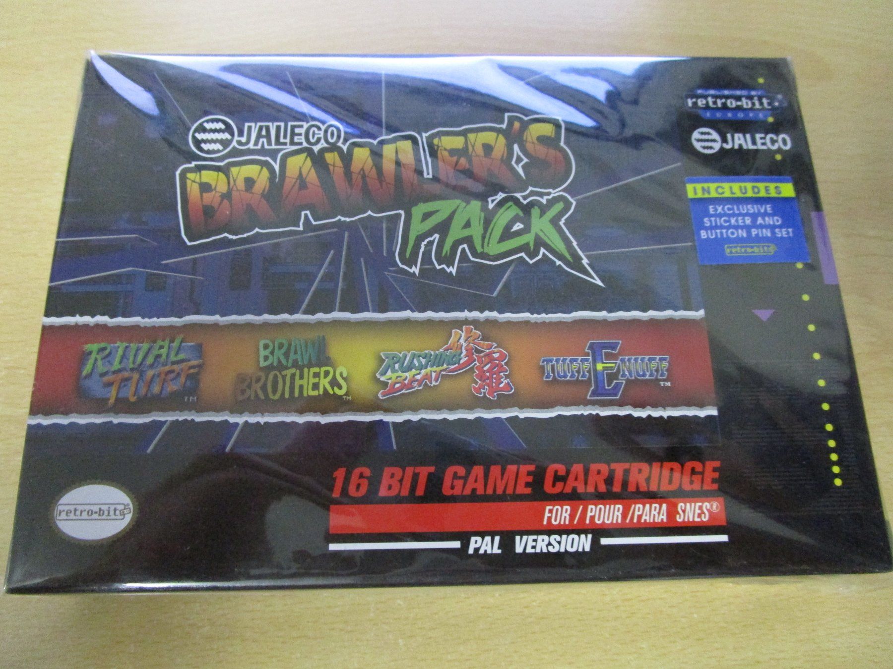 Giochi: Jaleco Brawler's Pack Super Nintendo - Neuware - sealed – Nuovo e nell'imballaggio originale da Goldau venduto da agestuffer
