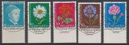 62x) Pro Juventute Satz 1963, ET Vollstempel