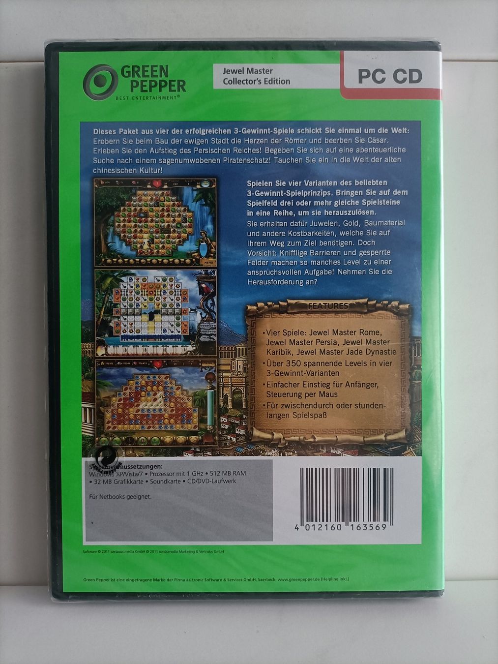 Giochi: Jeu PC Windows Jewel Master Collector`s Edition – Nuovo e nell'imballaggio originale da crans montana venduto da AB3963 1