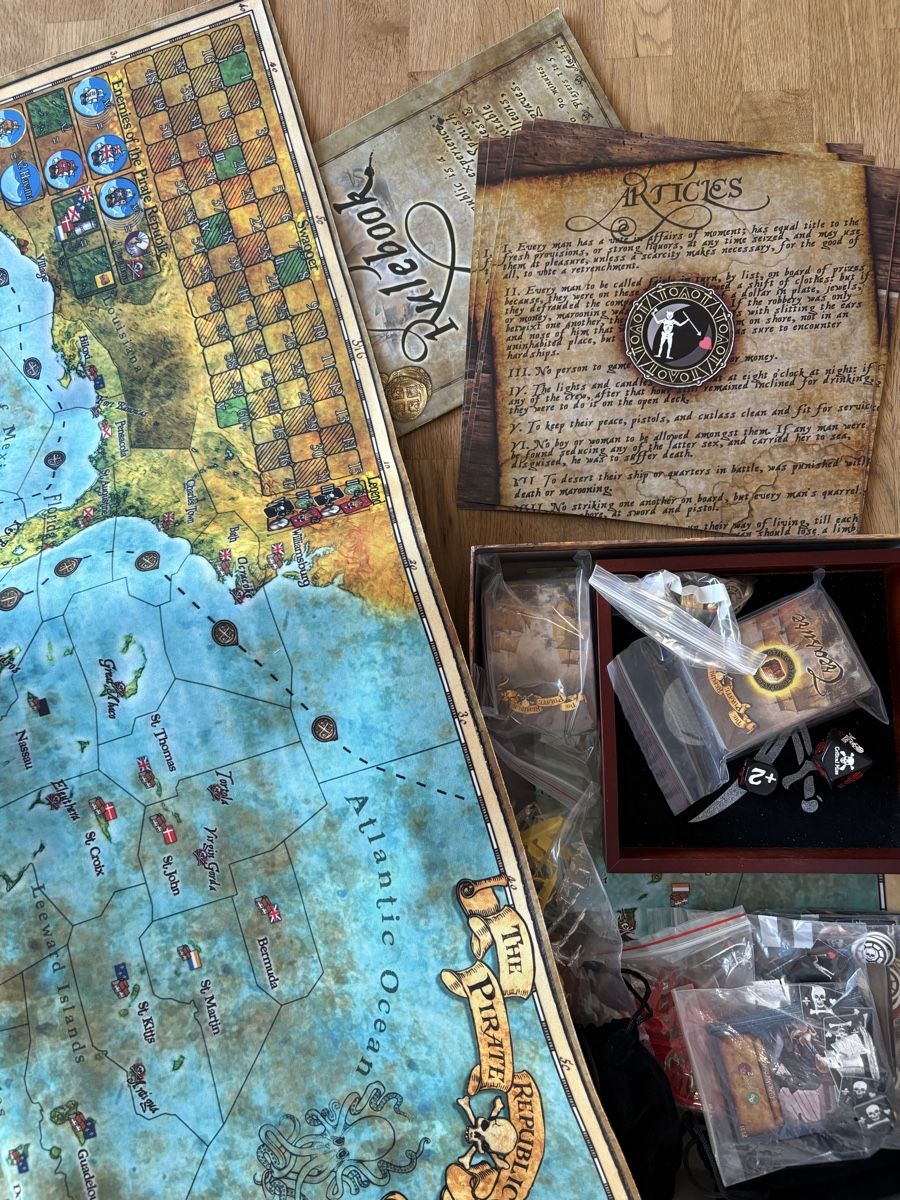 Giochi: The pirate republic (EN) – Usato da Meilen venduto da VonThomas 2
