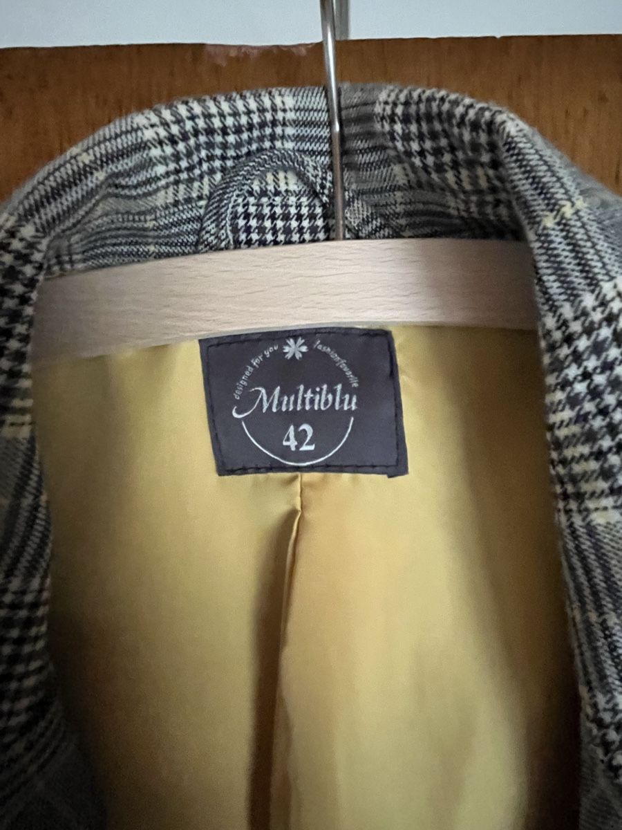 Giacche: Veste blazer à carreaux Multiblu taille 42 – Nuovo (secondo la descrizione) da Saillon venduto da Bleuazul 2