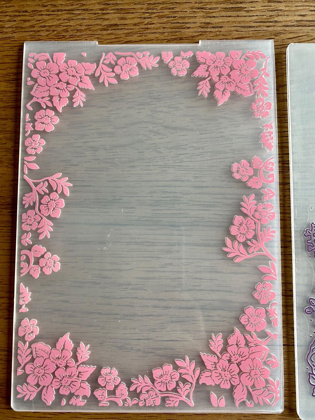 Sciablone: 3 Embossing Folders 5" W x 6" H – Usato da Dietlikon venduto da Kitaa 1