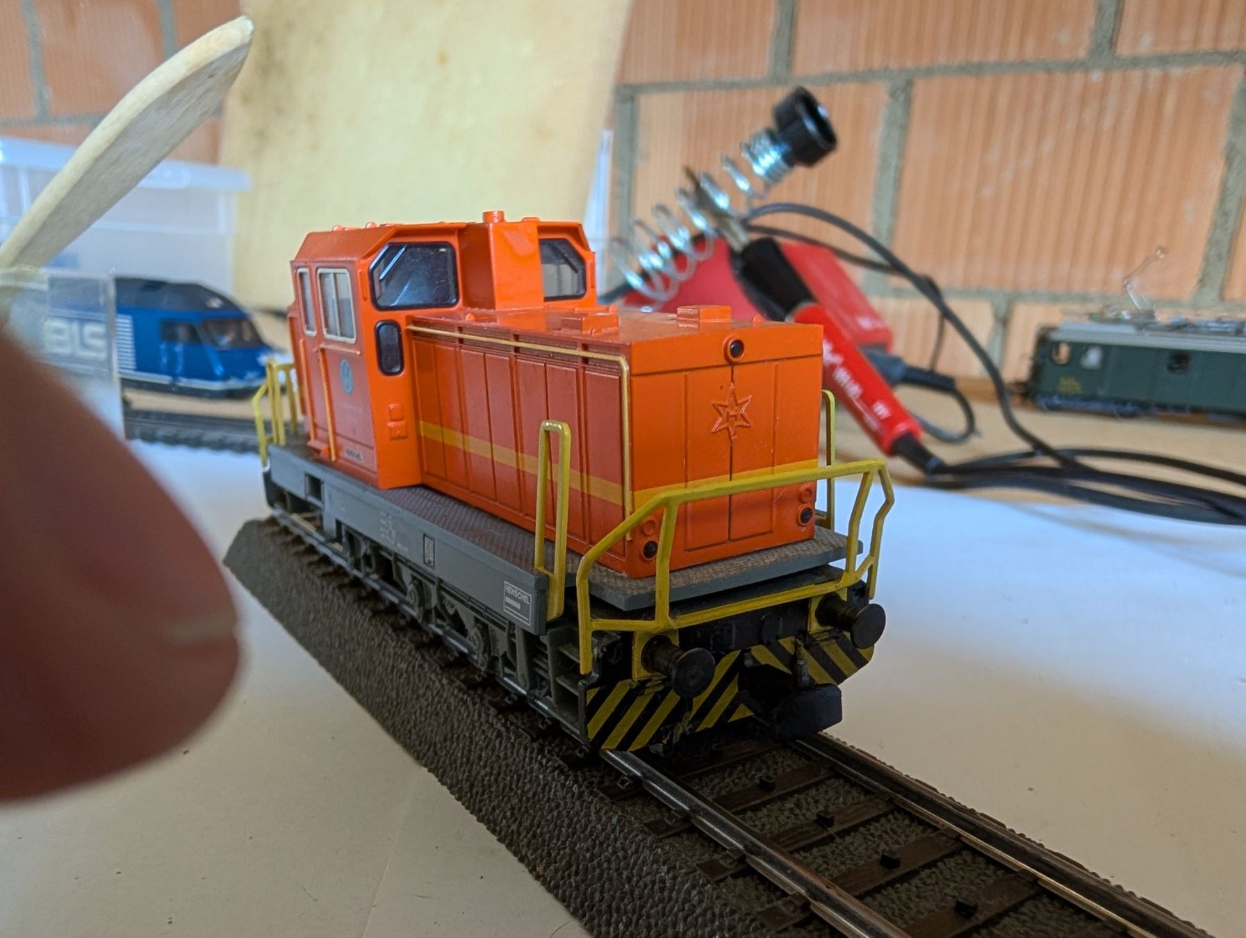 Märklin Modellini di ferrovie: Märklin VW Lok Analog – Usato da Steffisburg venduto da Narzisse 1
