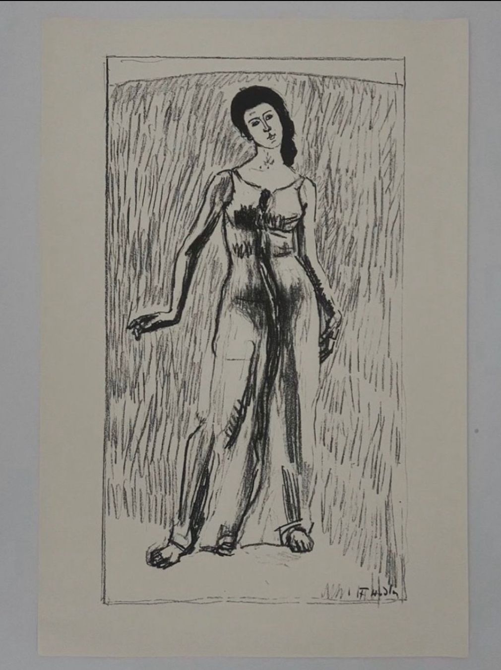 Grafica & Litografie: Ferdinand Hodler, Original-Lithografie – Usato da Rain venduto da Pic-Ass