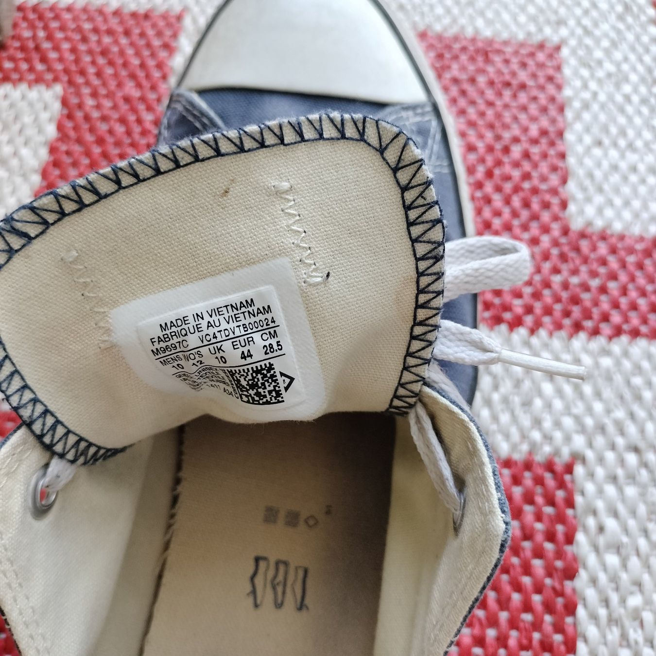 Converse Herrenschuhe: Converse All Star Blue - Gr. 44 – Gebraucht aus Bern von SportsMemos 3