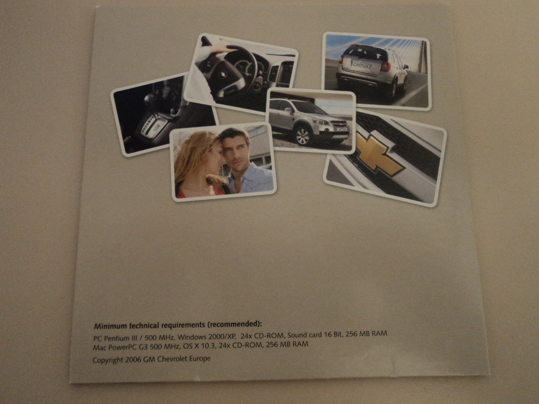 Chevrolet Documenti: Prospekt CD Chevrolet Captiva 2006 – Usato da Schwarzenburg venduto da modelCARama 3