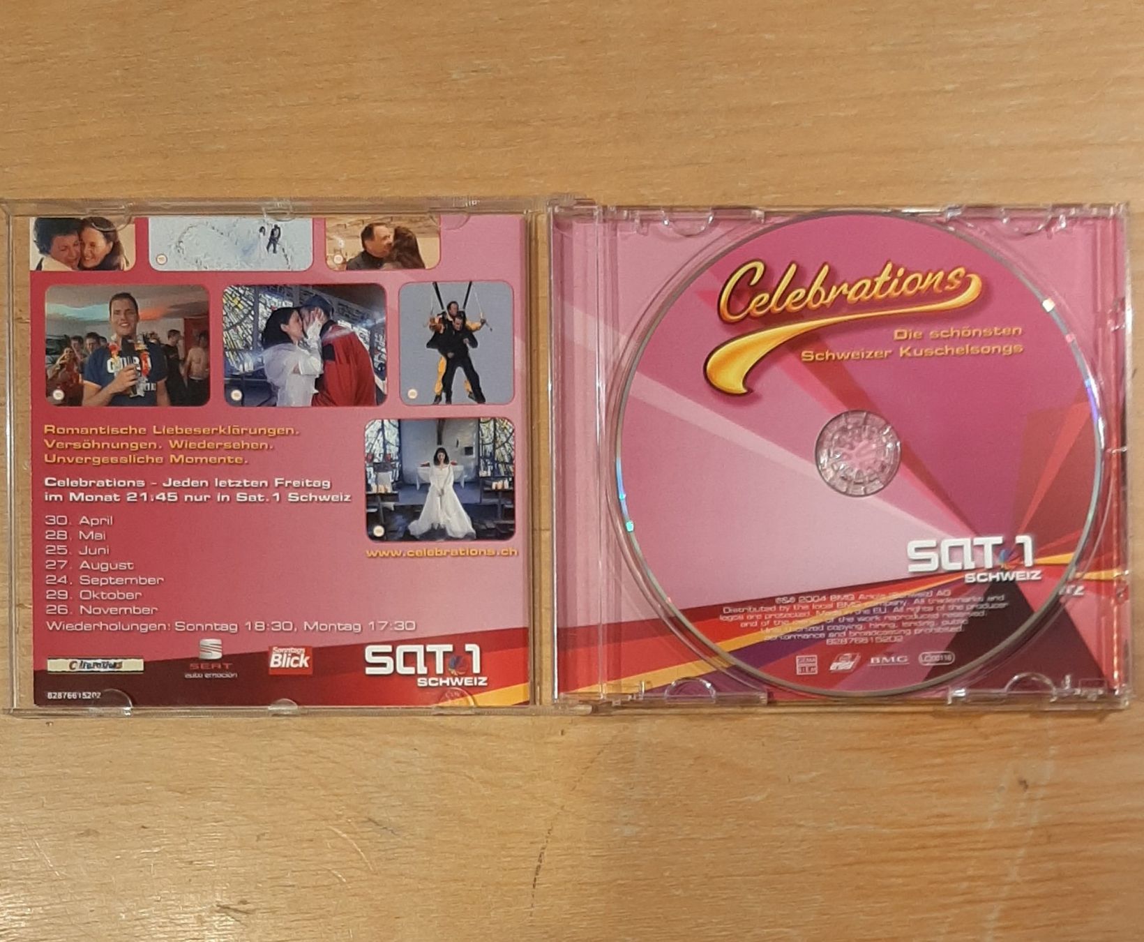 CD: Celebrations - Die Schönsten Schweizer Kuschelsongs, Sampler – Usato da Schönenberg TG venduto da breiti12 2