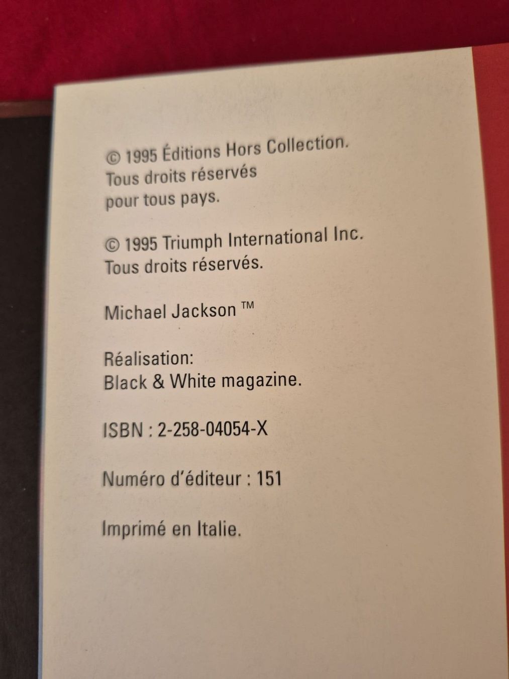 Livres: Livre Michael Jackson HIStory – D'occasion à Assens par Yvan0 2