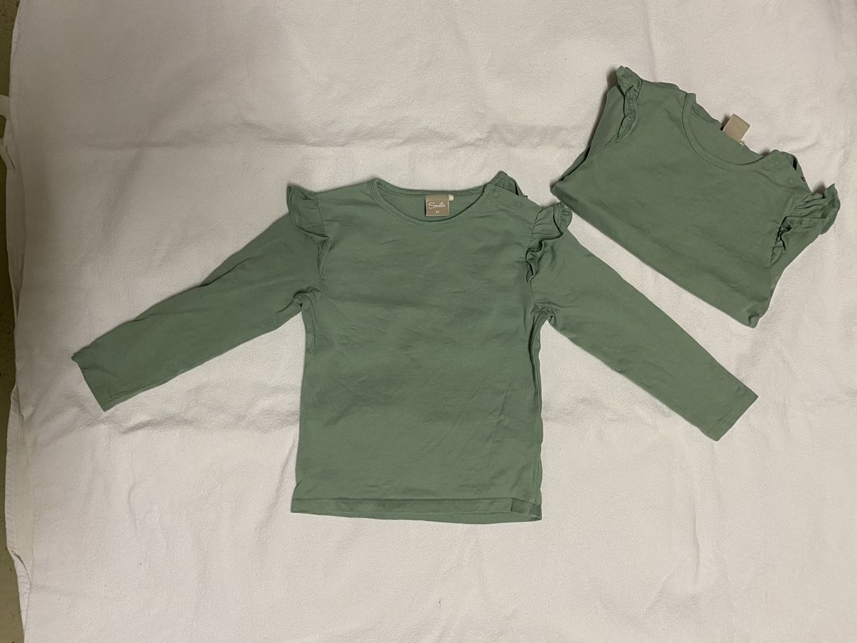 Lotti & Set di vestiti: 2x Langarmshirt im Doppelpack in Grösse 92 – Nuovo (secondo la descrizione) da Sissach venduto da SV-650