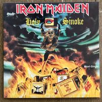 IRON MAIDEN „Holy Smoke/Kill Me Ce Soir“ 12“ VINYL GER M RAR