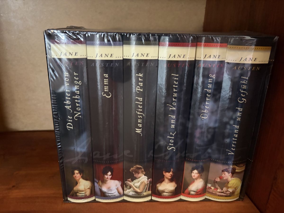Libri: Jane Austen Buch-Set komplett eingeschweisst neu – Nuovo e nell'imballaggio originale da Heimberg venduto da Blackwitch