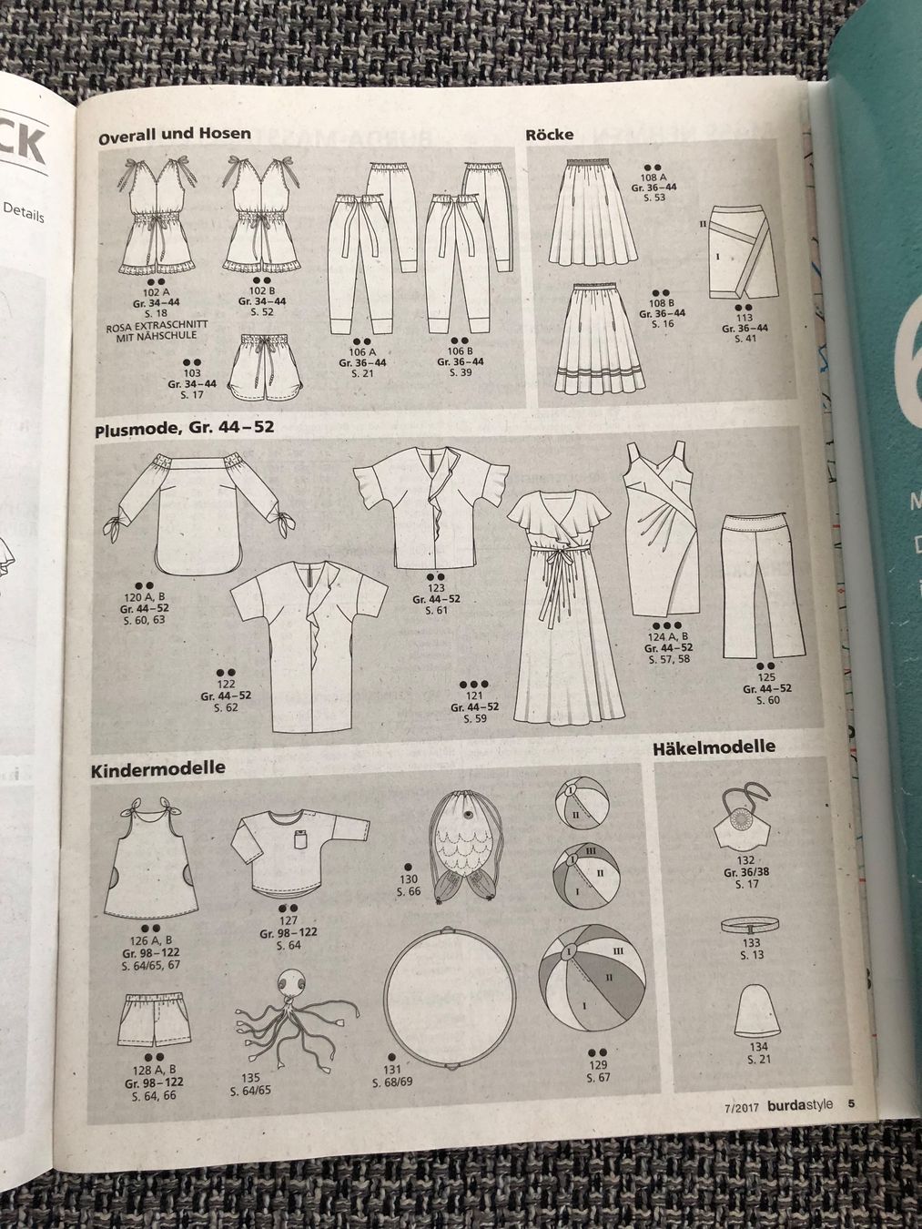 Zeitschriften & Magazine: burda style 7/2017 – Neu und originalverpackt aus Langnau am Albis von snla_scc9 4