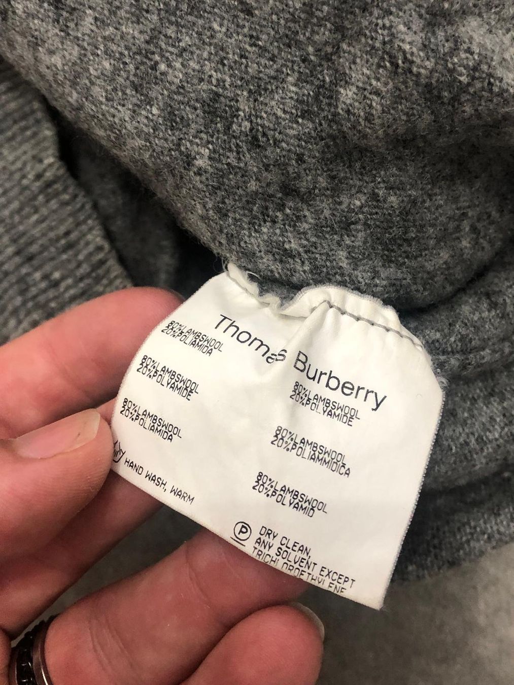 Barbour Pullover & Sweatshirts: Pull Barbour Gris Taille XS – Gebraucht aus Genève von leb_5j62 2