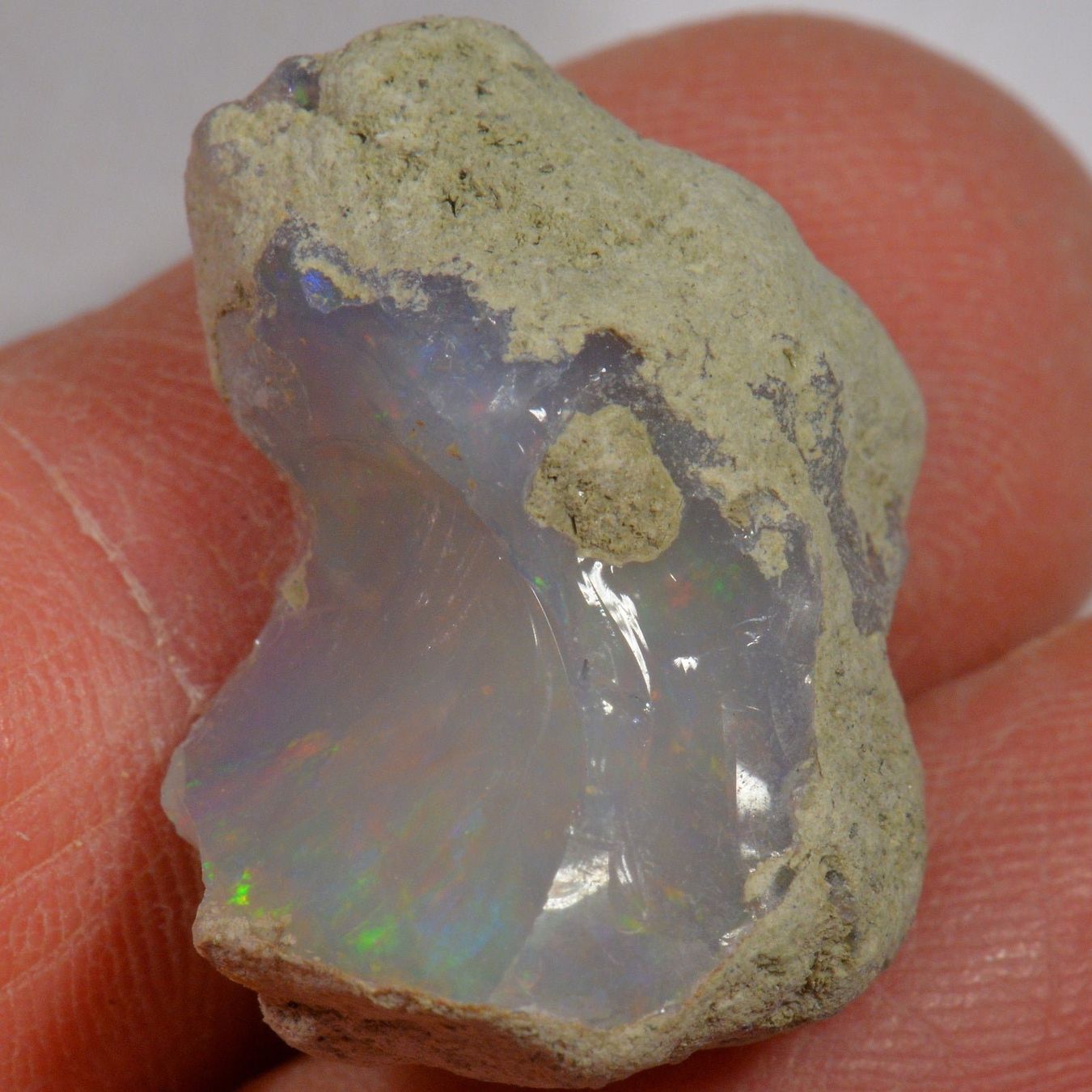 Pietre preziose: 18.2 Karat - Roher Äthiopischer Welo Opal – Nuovo (secondo la descrizione) da Rüti ZH venduto da DeinOpal 2