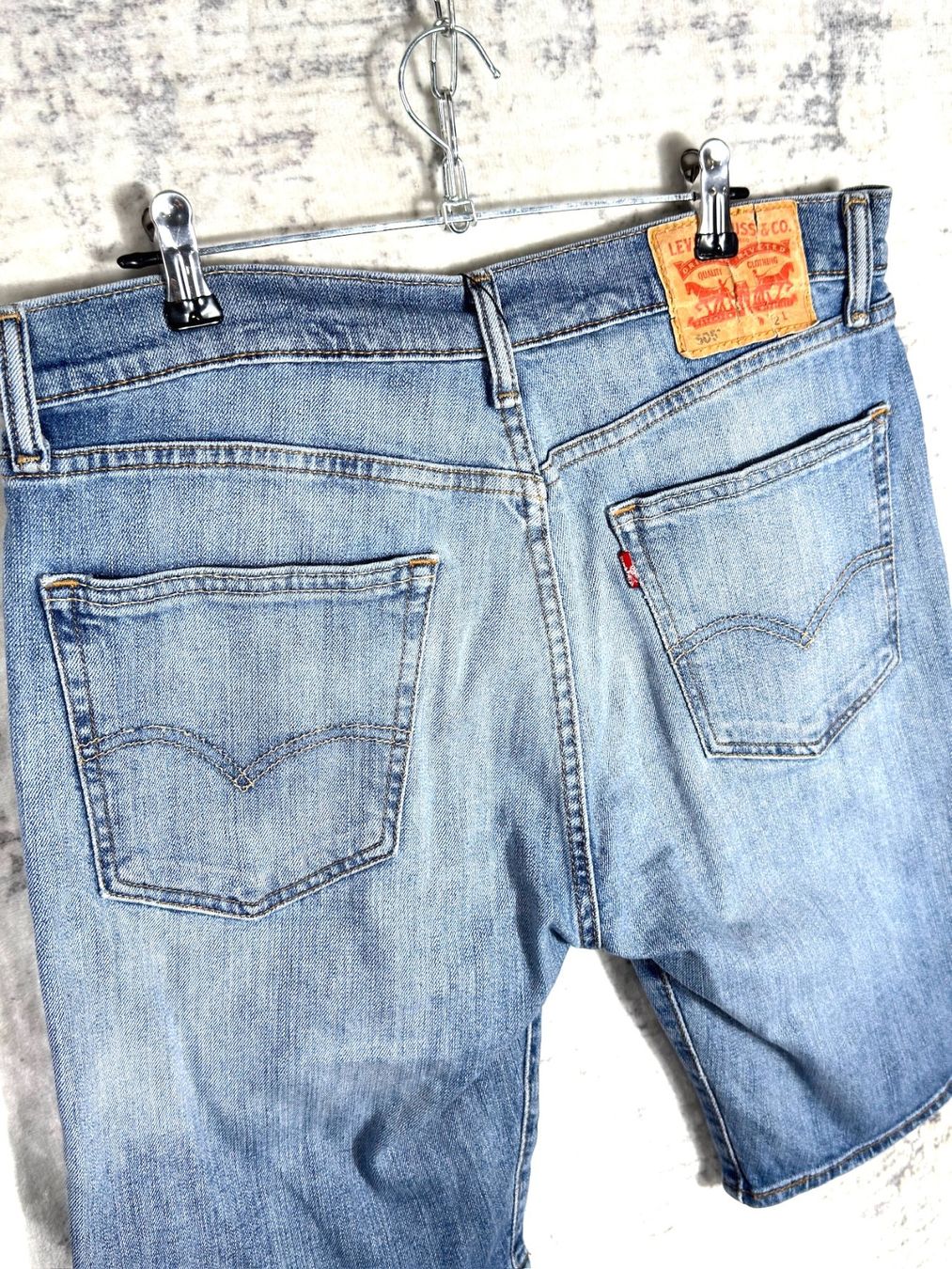 Levi's Pantaloni: LEVI'S 505 DENIM SHORTS Sz: 32 – Usato da Cortaillod venduto da Stay_Alive_vintage 3