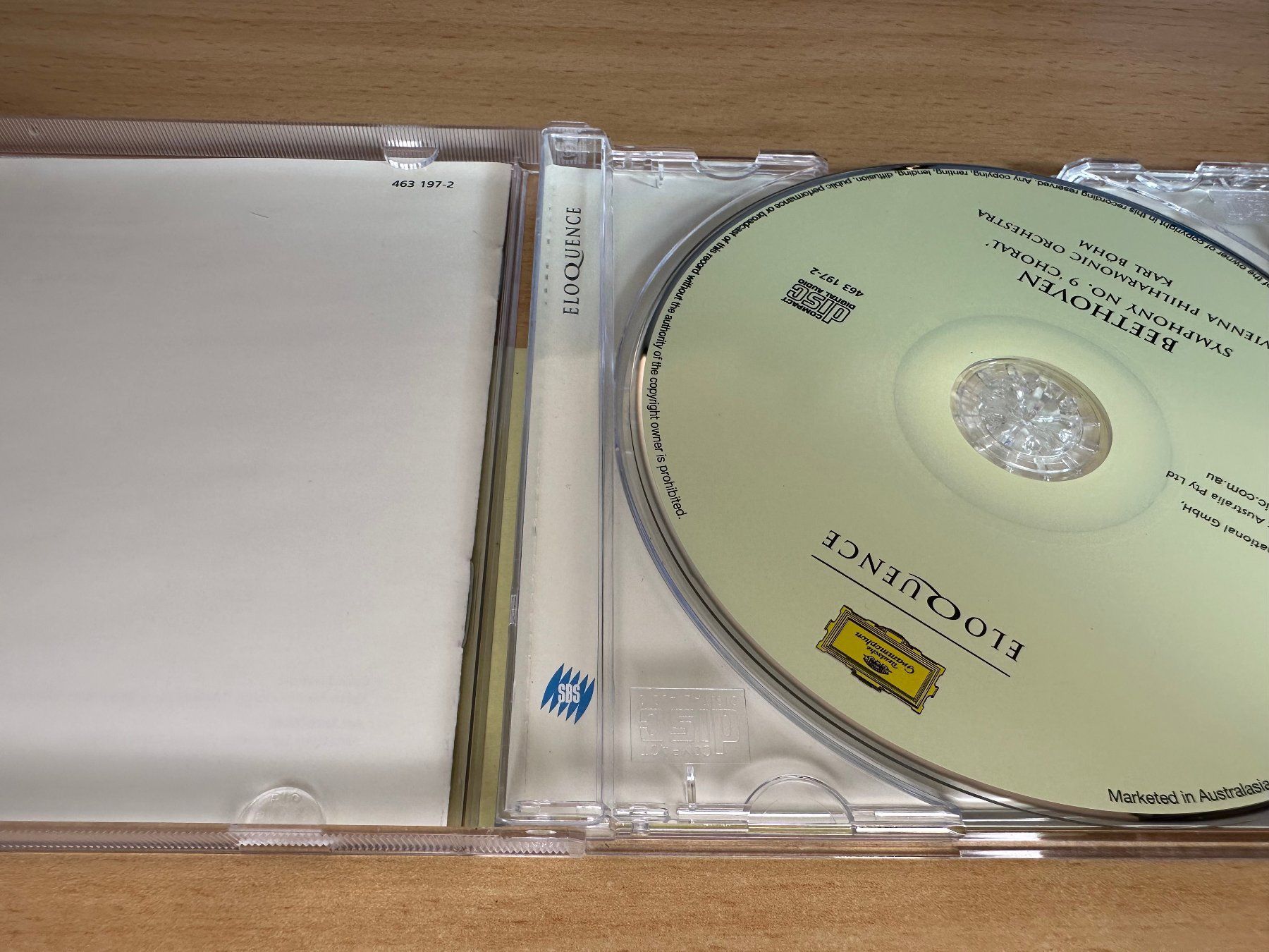 CD: Beethoven . Jones • Troyanos • Tho - Symphony No. 9 'Choral' – Usato da Rikon im Tösstal venduto da Alpenmutz 2