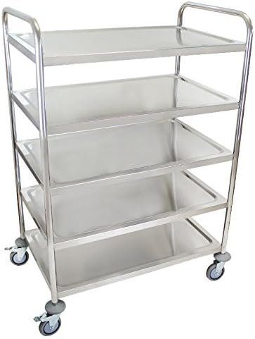 Altro per Gastronomia & Hotel: Beeketal BSW-5 Edelstahl Servierwagen – Nuovo e nell'imballaggio originale da Bottighofen venduto da zaap 1