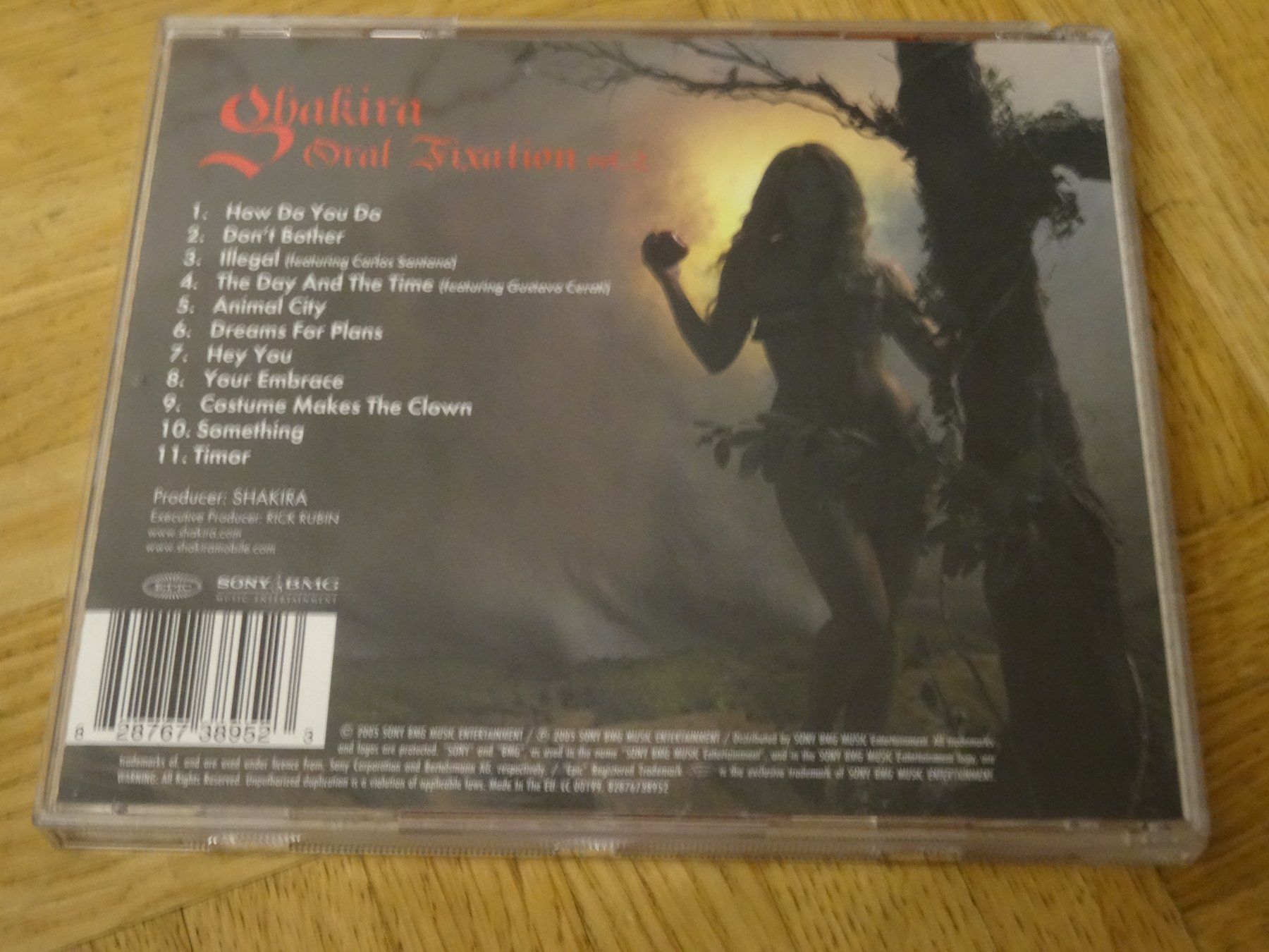 CD: Shakira - Oral Fixation Vol. 2 CD - – Usato da Olten venduto da Disc-Ausverkauf 1
