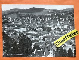 Alte Ansichtskarte 1954 St. Gallen m. Freudenberg
