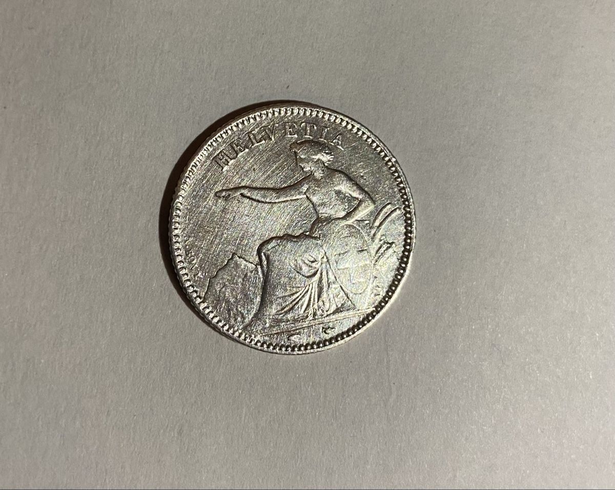 Tutti le monete: 1 Franken Münze 1851 SS – Nuovo (secondo la descrizione) da Zürich venduto da ragusa45 2