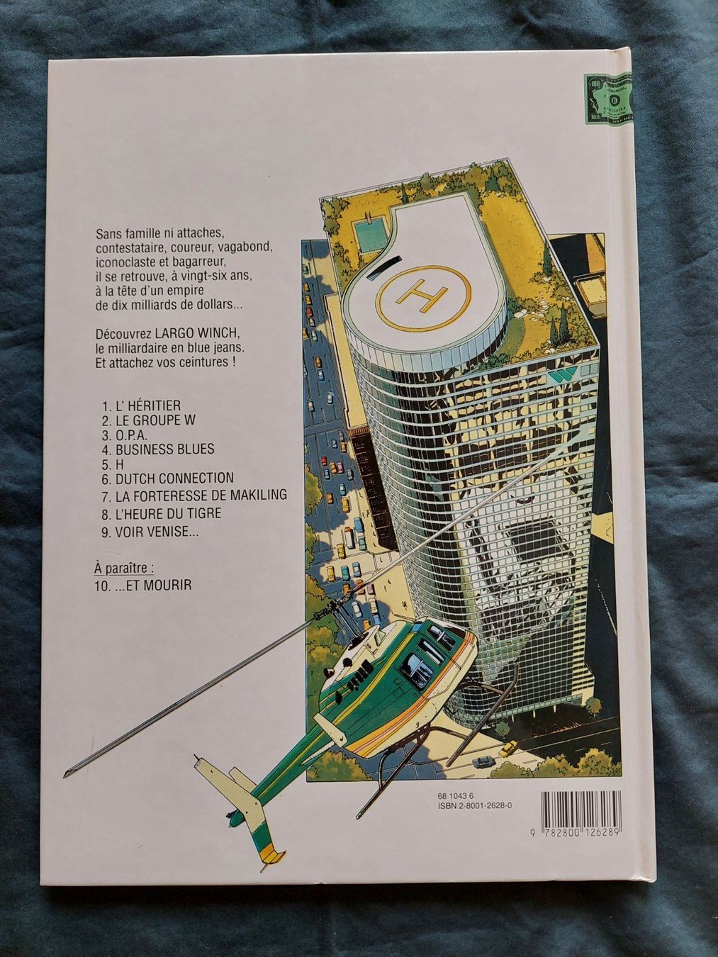 Comics: Largo Winch "Voir Venise..." EO 1998 BE – Gebraucht aus Genève von Blu_BD 1