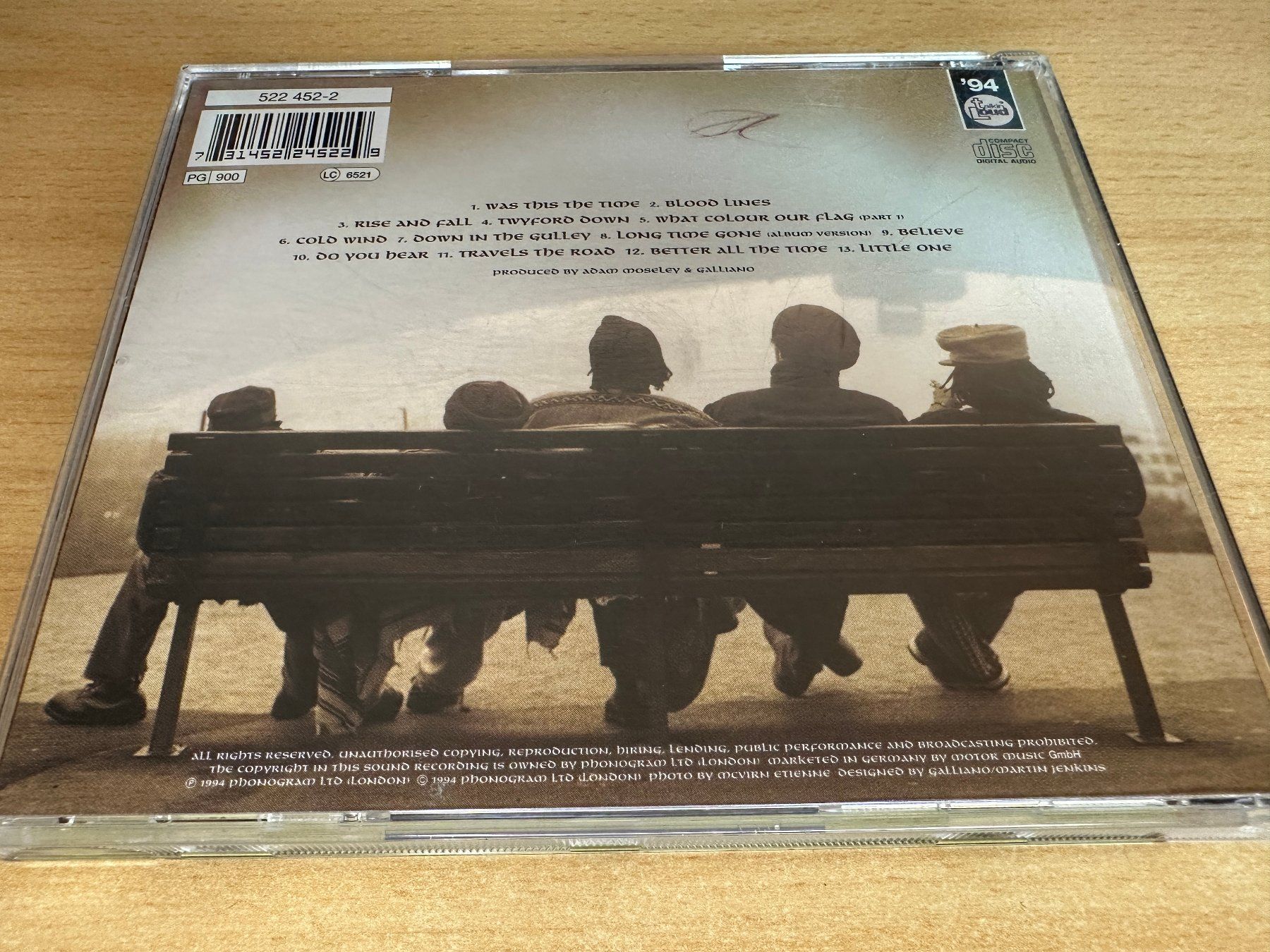 CD: Galliano – The Plot Thickens – Usato da Rikon im Tösstal venduto da Alpenmutz 1