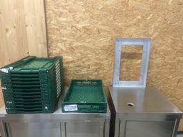 24 Stk EURO POOL SYSTEM BEHÄLTER inkl.Rolli