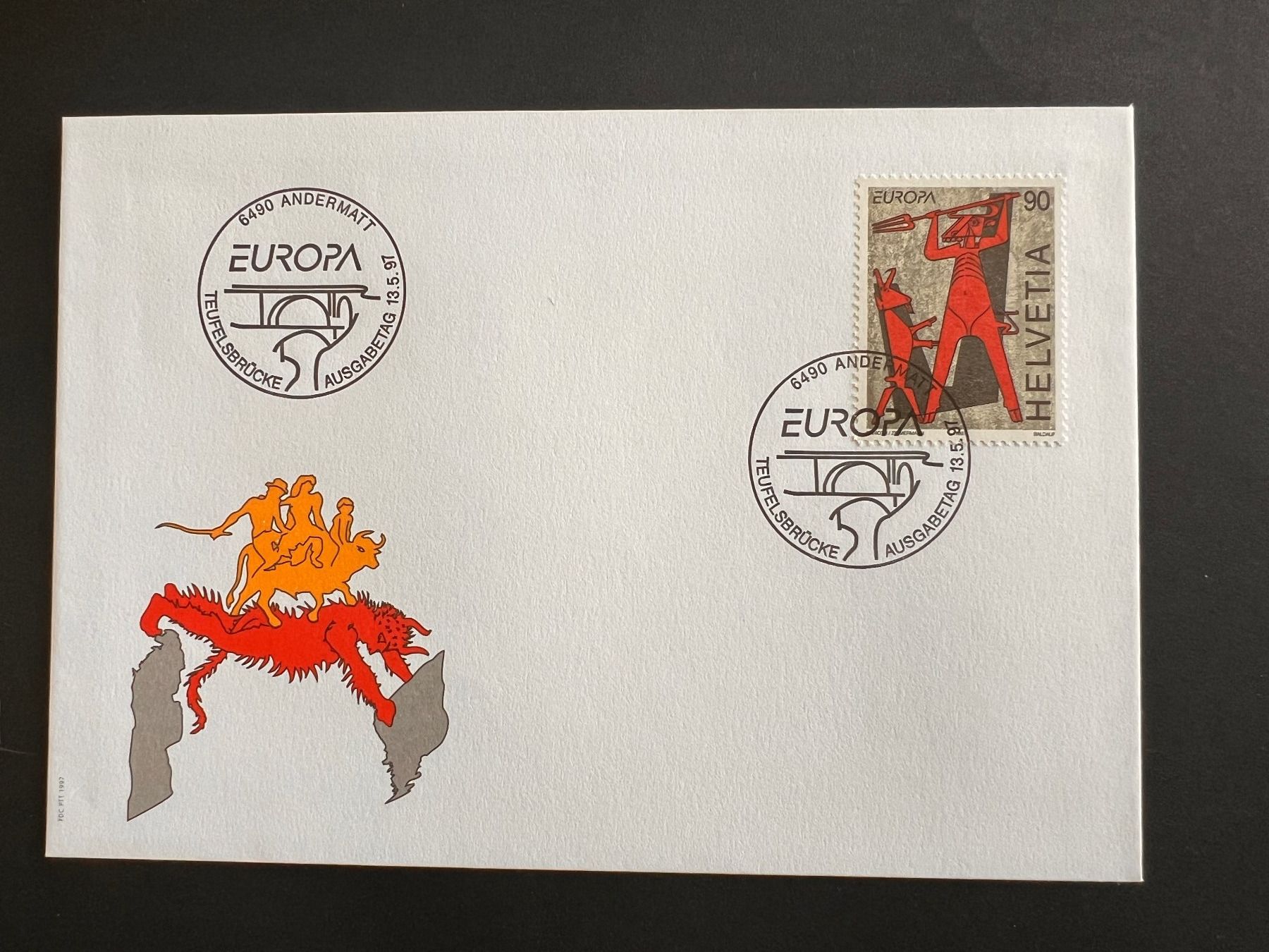Tutti i francobolli: FDC Brief  1997  (P946) – Usato da Hinwil venduto da Sidi4