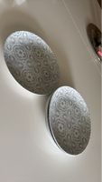 Teller 4er Set Muster grau/weiss guter Zustand