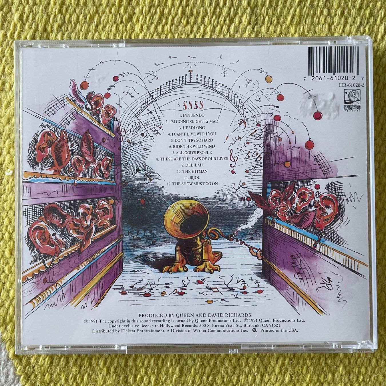 CD: QUEEN-INNUENDO – Usato da Rorschacherberg venduto da CD-Roli 1