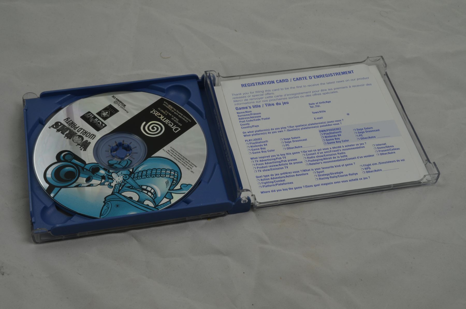 Spiele: Worms World Party Sega Dreamcast Spiel – Gebraucht aus Buchs AG von SellAndBuyX 3