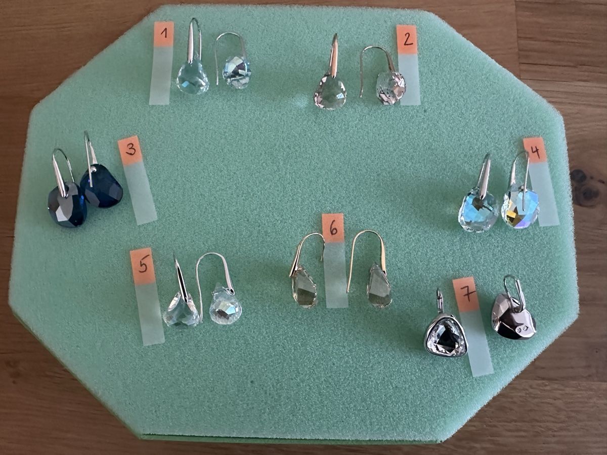 Swarovski Ohrringe & -stecker: Swarovski Ohrstecker Preis pro Paar  – Neu und originalverpackt aus Gerlafingen von Uragano 3