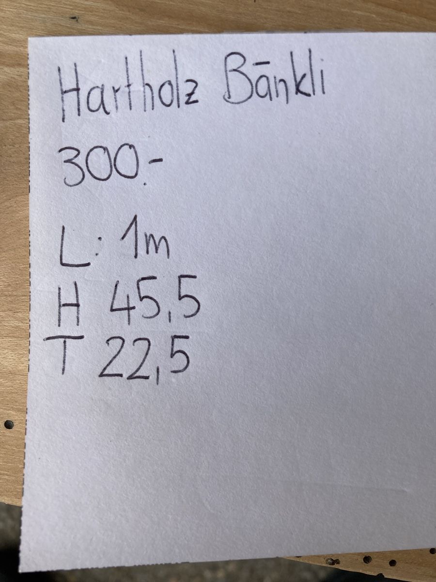 Panchine: Altholz Bänkli – Usato da Hagenbuch ZH venduto da bromaer 4