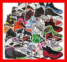 Sneaker Nike Adidas Turnschuh Basketball 50 tlg. Stickerset