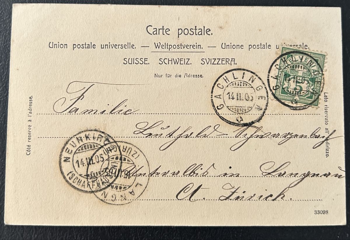 Cartes postales: Gruss aus Gächlingen – D'occasion à Horw par Tellbub 1