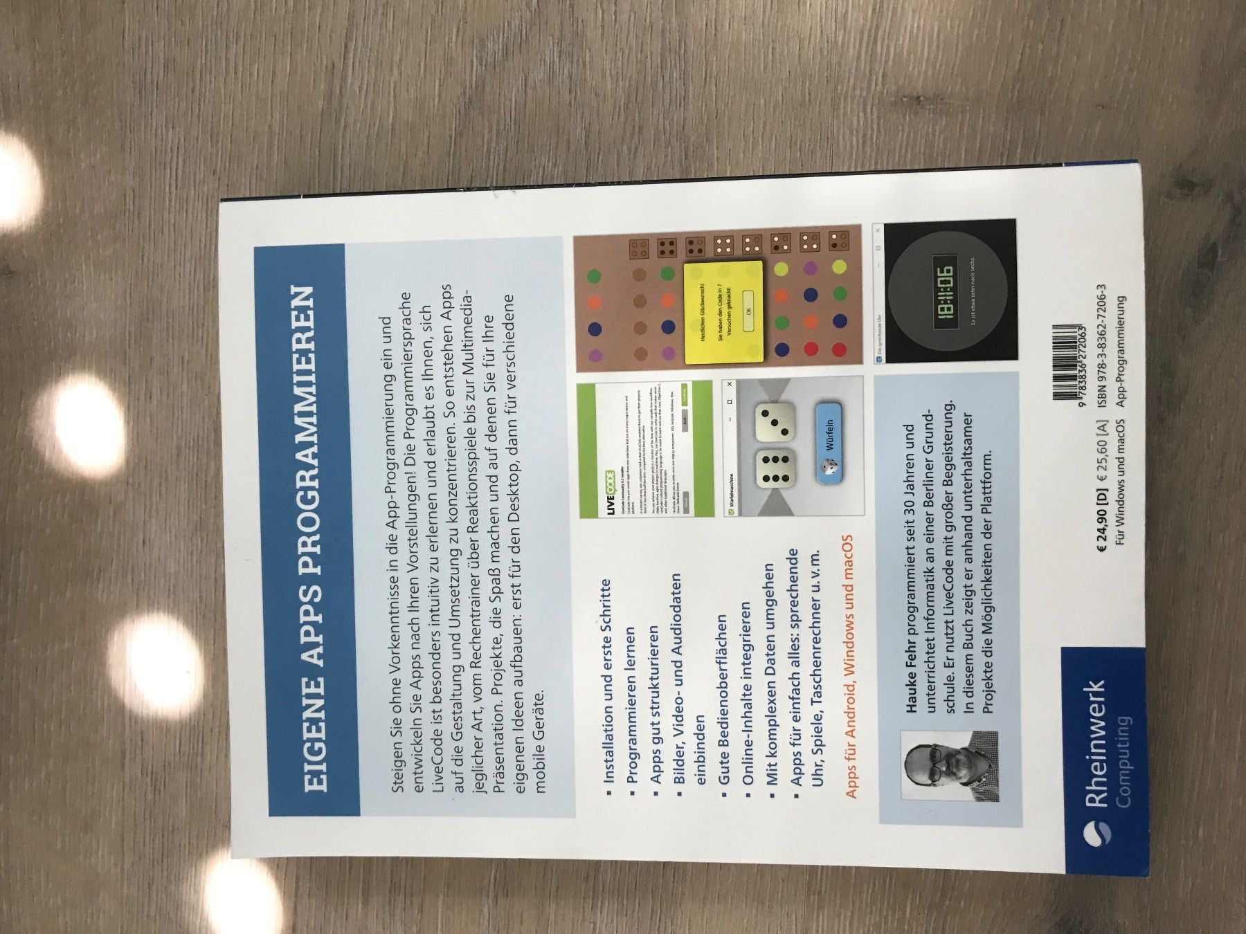 Libri: Eigene Apps programmieren – Usato da Neuhausen venduto da Jeff. 1