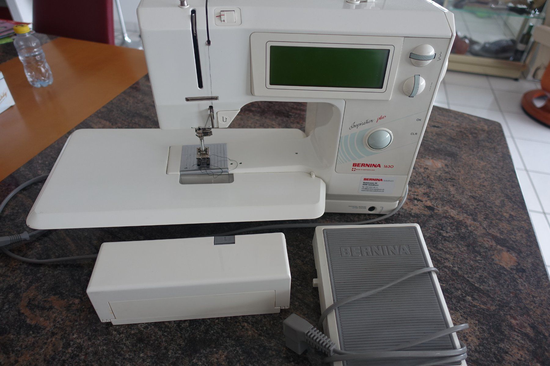 Bernina Macchine da cucire: Bernina 1630 Nähmaschine – Difettoso da Marly venduto da Schrumpf 1