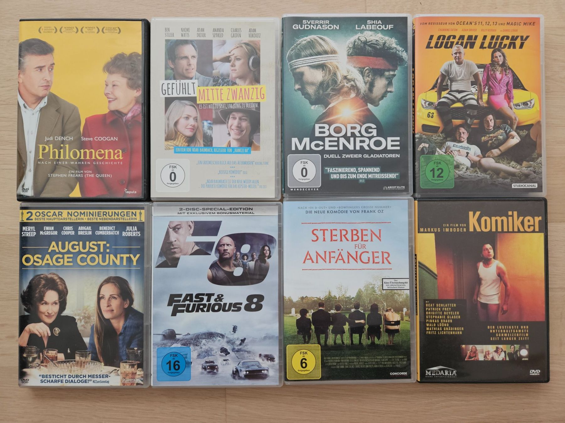 Alle DVDs: Diverse DVD-Filme (8 DVDs) – Gebraucht aus Zürich von r.eggel