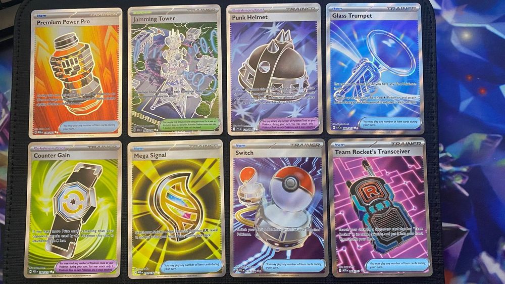 8 Pokémon Ultra Rare Trainer collection (EN) (Neu (gemäss Beschreibung ...