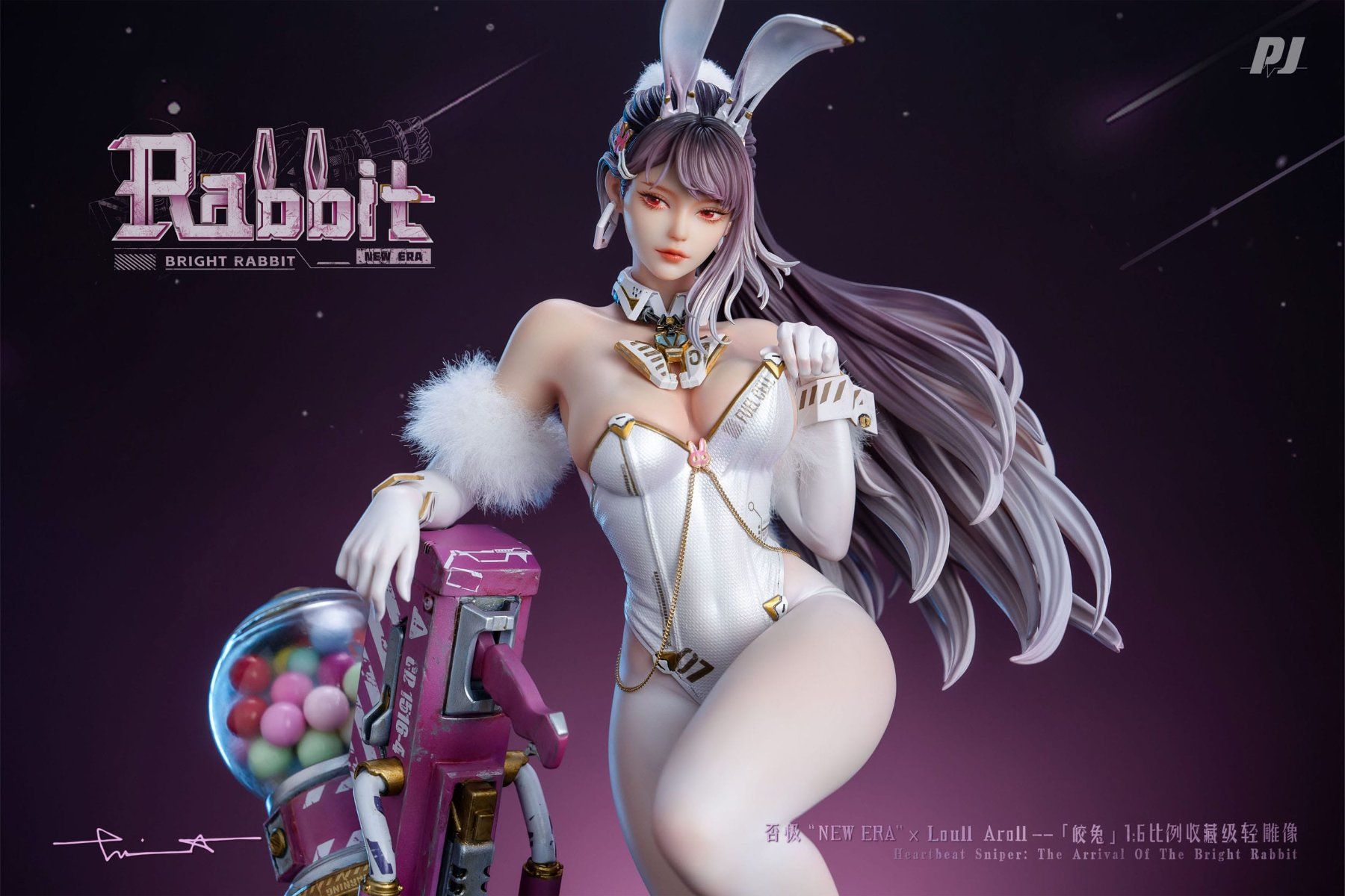 Figuren: Original Character Bright Rabbit Illustration 37 cm PIJI – Neu und originalverpackt aus St-Imier von ATTAKSHOP 1