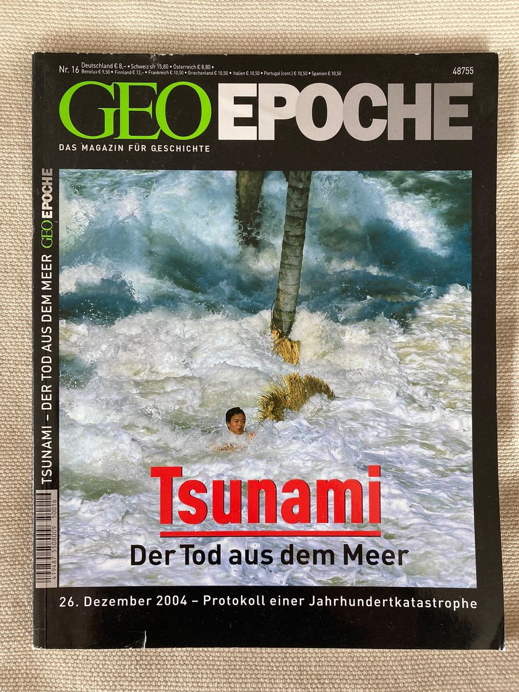 Zeitschriften & Magazine: Geo Epoche,  Tsunami – Gebraucht aus Baden von Yoyo1