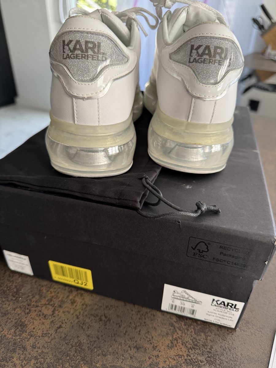 Karl Lagerfeld Scarpe da donna: Karl Lagerfeld Sneakers gr 39 mit original Karton – Usato da Arch venduto da Aga84 2