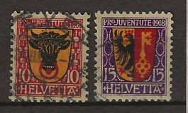 PJ018 - Pro Juventute 1918 vollstempel