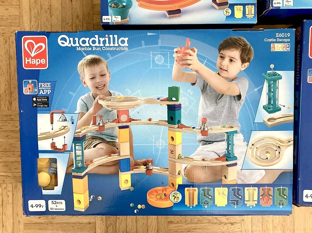 Spielzeuge: Geschenkidee - Hape Quadrilla Kugelbahn 104-teilig – Gebraucht aus Basel von Ricardo_X 2