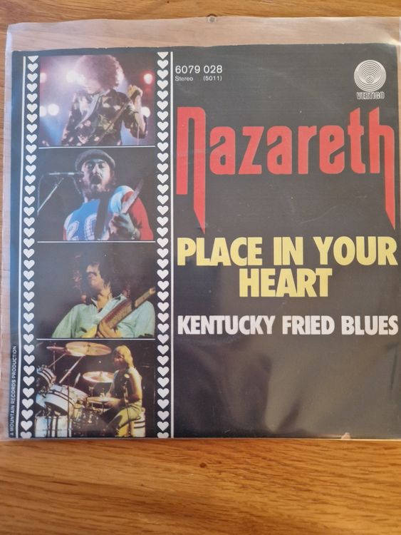 Vinyl Single - Nazareth - Place in your heart (Gebraucht) in Sursee für ...