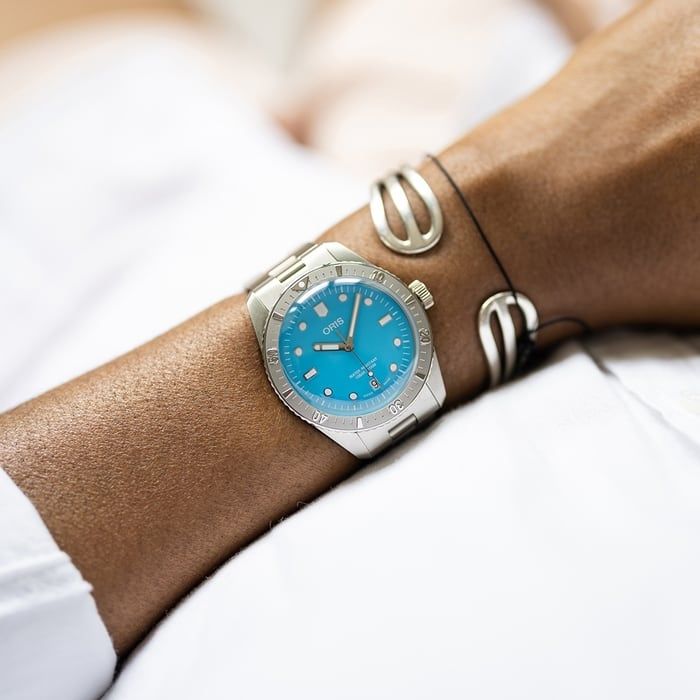 Oris Orologi: Oris Diver's Sixty-Five Turquoise, 38mm, Full-Set – Nuovo (secondo la descrizione) da Zwingen venduto da SA-122279 3