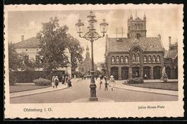 Oldenburg i. O., Julius Mosen-Platz mit 