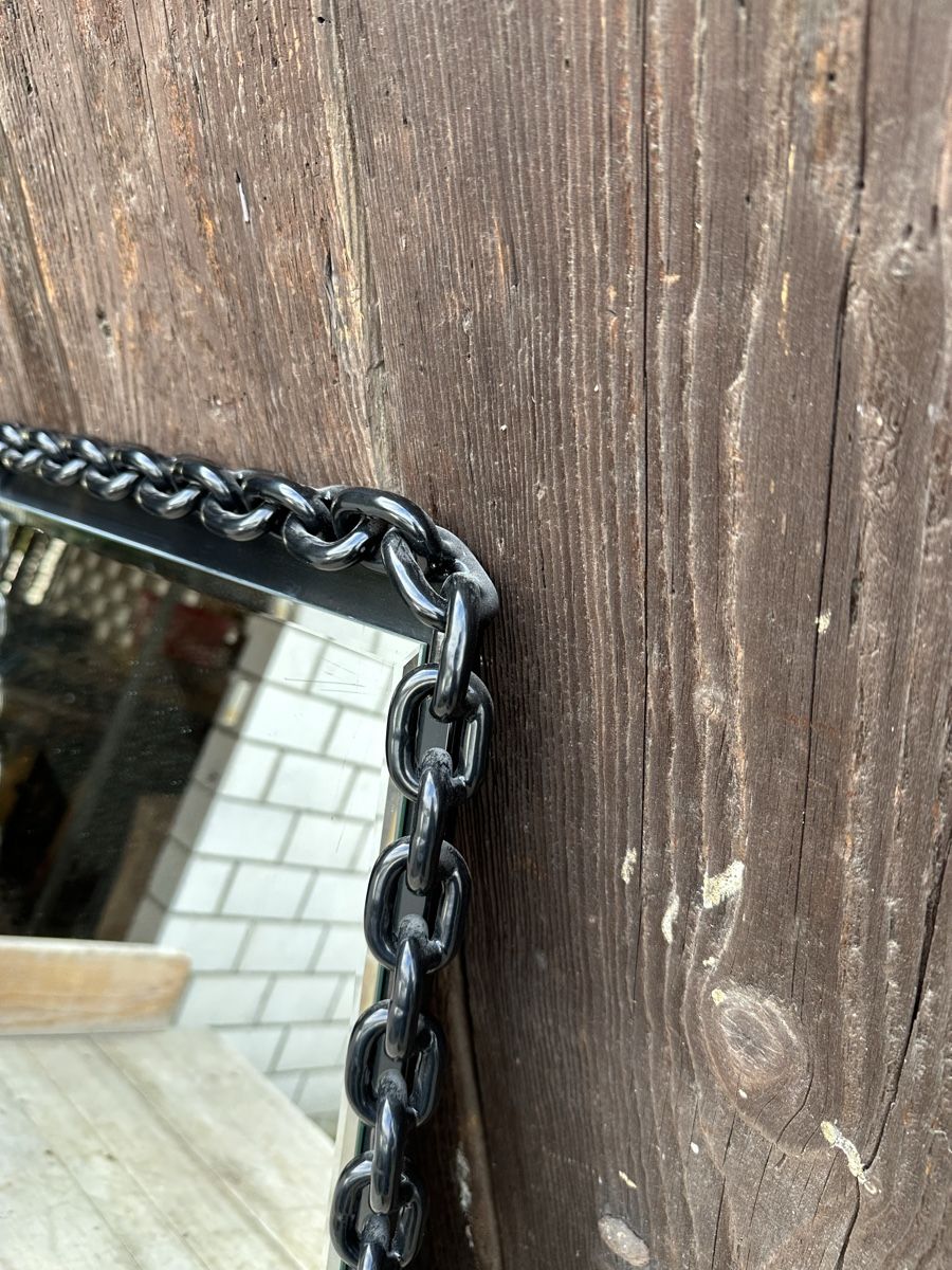 Specchi: Wandspiegel Eisenkette Handarbeit – Usato da Villmergen venduto da Bezdupe 2
