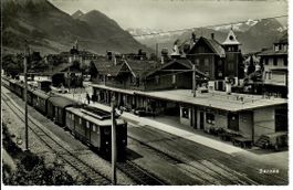 Sarnen Bahnhof 1950